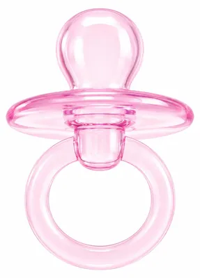 Imagen del producto de Decoración rosa para fiestas con forma de chupete – Talla única