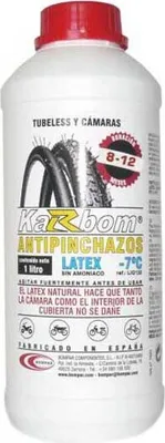Image de Bompar Latex Karbom 1l Produit d'étanchéité Tubeless Noir 1 litre Noir 1 litre