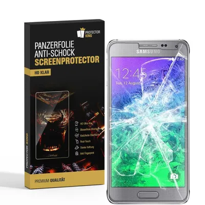 Zdjęcie produktu dla 2x 9H Nano-Glass do Samsung Galaxy Alpha 3D CLEAR przeciwwstrząsowy przeciwwstrząsowy przeciwwstrząsowy przeciwzmarszczkowy pancerny nano-szklany ochraniacz ekranu folia pancerna pancerny szklany ochraniacz ekranu