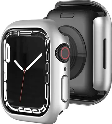 Productafbeelding van Spacecase hoesje, 41mm, zilverkleurig