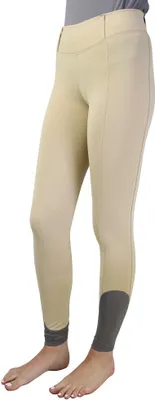 Produktbild von Hy Sport Active - Reitleggings für Damen BZ4608 (XL) (Beige/Bleistift-Grau)
