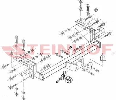 Produktbild von Z546375 Anhängerkupplung passend für FIAT Ducato 2003-2006 starr