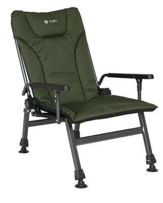 Immagine prodotto di Sedia da campeggio, pieghevole, con schienale regolabile, verde