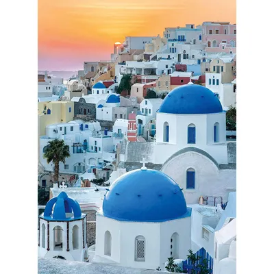 Produktbild von Clementoni High Quality Collection Puzzel Santorini 1000 Stukjes
