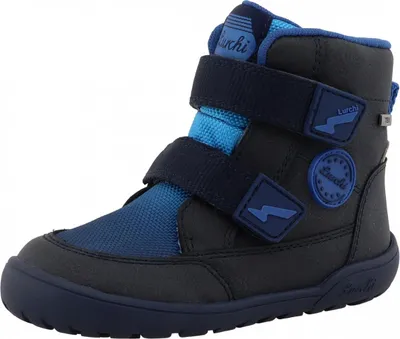 Produktbild von Lurchi Jimmy Barefoot Klettschuh Blau in Gr. 26