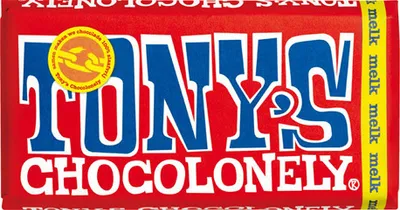 Produktbild von Tony's Chocolonely - Schokolade Tony Chocolonely Milk Bar 180gr | Stück 180 Gramm