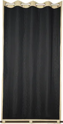 Obrázek produktu pro Silné 100% neprůhledné závěsy s oky venkovní závěsy voděodolné větruodolné tepelné závěsy altán pergola zatemňovací závěs ochrana proti chladu 1 kus 132x244cm