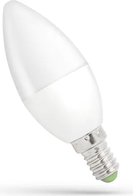 Produktbild von LED Leuchtmittel Kerze 6W = 40W E14 matt 160° kaltweiß 6000K Tageslicht