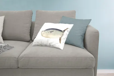 Produktbild von MuchoWow® Zierkissen Sofakissen Wohnzimmer Dekokissen 60x40 cm Fische - Realismus - Mondfisch - Kopfkissen - Polster mit Foto