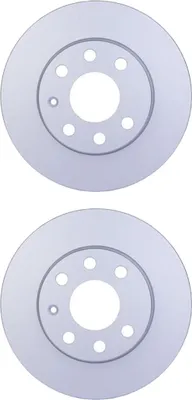Produktbild von 2 Bremsscheiben innenbelüftet Ø 60 mm 19,8 mm HELLA für u.a. OPEL CORSA