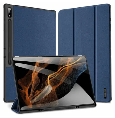 Obrázok produktu pre Pevné puzdro Dux Ducis Domo s funkciou Smart Sleep a integrovaným stojanom kompatibilné s tabletom Samsung Galaxy Tab A9 8,7" Black