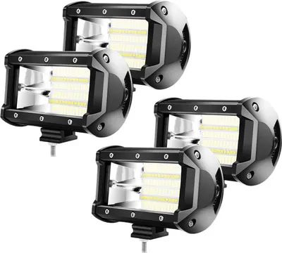 Obrázek produktu pro ACXIN 4 x 72W přídavné světlomety LED off-road světlomety - pracovní světlo pracovní světlo 10800LM 10-30V 6000K Vodotěsné IP67 (4 x 72W)