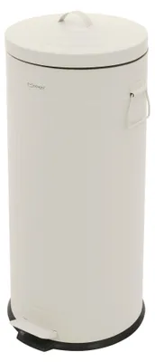Pedaalemmer 30 L, Metall, Softclose, Beige, Retro-Design