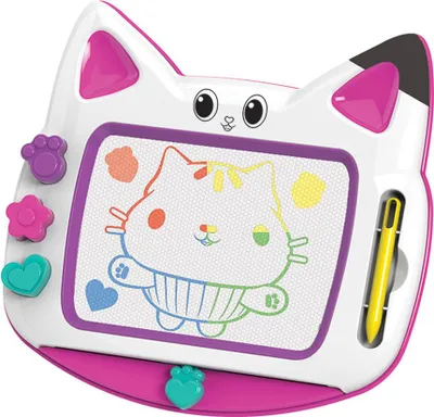 Immagine prodotto di Tavola da disegno magnetica a colori della Casa delle bambole di Gabby