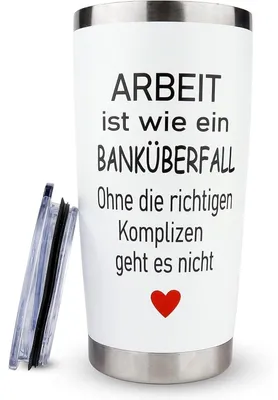 Produktbild von Thermobecher Edelstahl 20 oz doppelwandig vakuumisoliert auslaufsicher mit Deckel