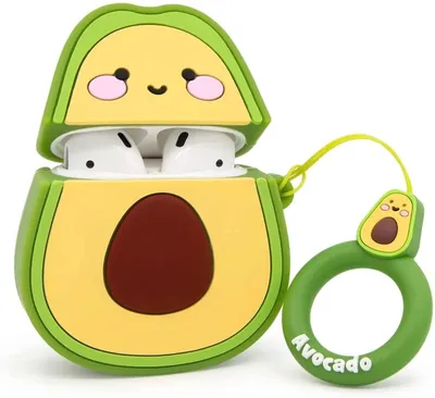 Obrázek produktu pro Pouzdro na sluchátka AirPods 3, ochranné pouzdro, design Avocado Kawaii