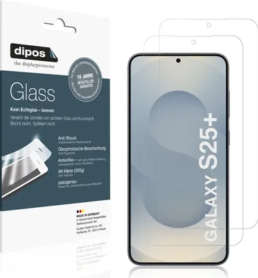 Produktbild von 2x dipos GlassAR Samsung Galaxy S25+