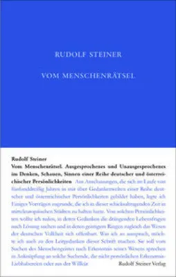 Produktbild von Vom Menschenrätsel