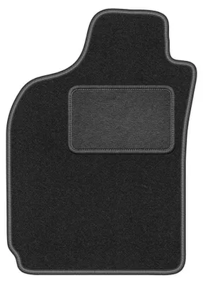 Productafbeelding van Velours bestuurdersmat voor Fiat Palio 1996-2004 (sedan) – grafiet, op maat – Wielganizator LUX