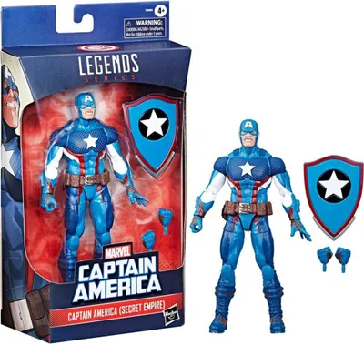 Zdjęcie produktu dla Figurka Marvel Legends Kapitan Ameryka 15 cm