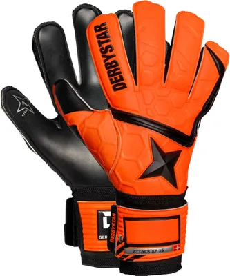 Produktbild von DERBYSTAR Attack XP16 Torwarthandschuhe orange/schwarz 11