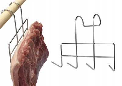 Obrázek produktu pro J.A. Stallux B-304 Hák na uzení velký pevný INOX