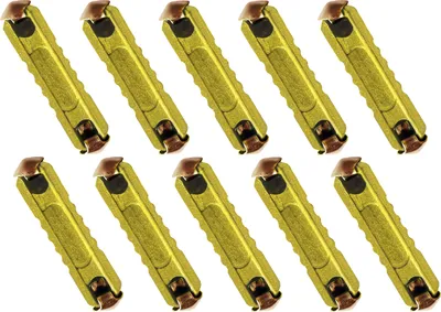 Image de baytronic 10x fusible automobile jaune 5A