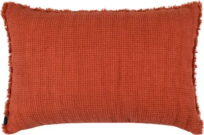 Produktbild von Zoeppritz Leinen-Kissenhülle Honeybee Farbe rust Größe 40x60