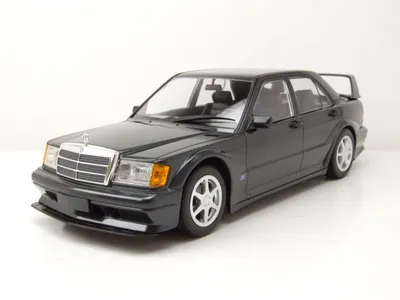 Produktbild von Mercedes 190E 2.5-16 Evo 2 W201 blau-schwarz metallic Modellauto 1:18 Minichamps