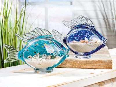 Produktbild von Gilde Skulptur Fisch "Sandy" 52670