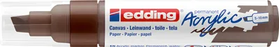 Produktbild von Edding 5000 Acrylmarker breit, Keilspitze 5–10mm, wasserfest, Leinwand & Holz