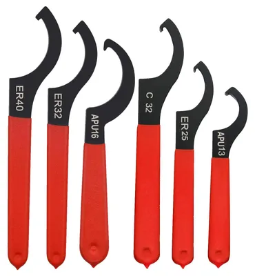 Productafbeelding van Draadsleutels, set van 6 haaksleutels gereedschap, schroefdraadonderdelen