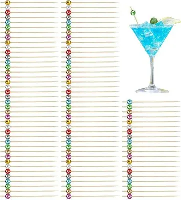 Produktbild von Famanu Cocktailpicker - Disco Ball Design - 12 cm