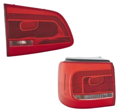 Image de Jeu de feux arrière gauche 12 V H21W P21W W16W PY21W HELLA pour VW TOURAN