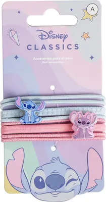 Image de Lilo & Stitch Set de 8 élastiques à cheveux pour enfants