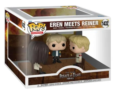 Immagine prodotto di Funko Pop! Moment Eren i Reiner - Figurka winylowa Attack on Titan
