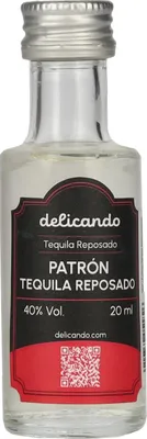 Produktbild von Patrón Tequila Reposado 40% Vol. 0,02l