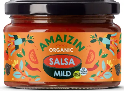 Produktbild von SOS SALSA MILD GLUTENFREI 260 g – AMAIZIN