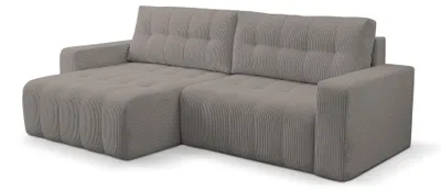 Produktbild von Selsey Maillo – Ecksofa mit Schlaffunktion & Bettkasten, Cord, Universal, Beige