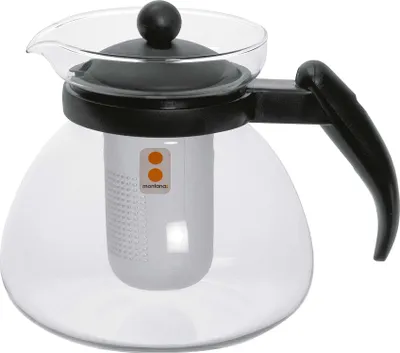 Zdjęcie produktu dla Montana 057839, Pojedynczy dzbanek, 1400 ml, Czarny, Przezroczysty, Szkło