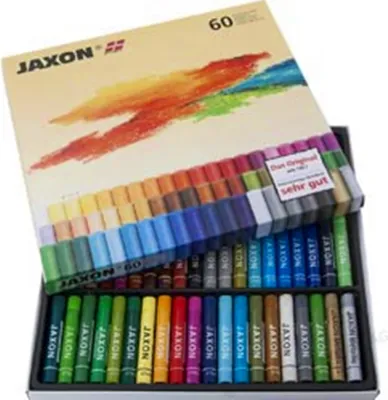 Produktbild von JAXON 47460 Pastell-Ölkreiden - 60er Karton sortiert