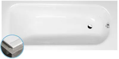 Immagine prodotto di Vasche da bagno Polysan - Vasca da bagno 1600x700x390 mm, bianco 24611S