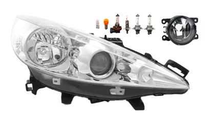 Immagine prodotto di Johns, Fari alogeni adatti per Peugeot 207 02/ 06- H1 H7 H7 Re.+ fog.+light. 620696 8200074008 6202E1 00006202E1 6710027 0000620639 620639