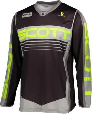 Produktbild von Scott 350 Race Motocross Jersey, grau/gelb, M