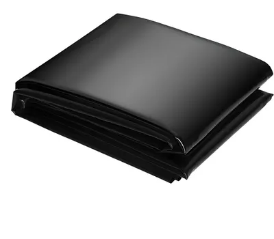Produktbild von Teichfolie 20 Mil – LLDPE Teichliner 610×762 cm – Schwarze Teichfolie für Gartenteich, Fischteich & Wasseranlagen – UV-beständig & flexibel