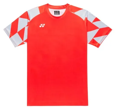 Produktbild von Yonex T-Shirt CT168606814 in Weiß und Rot für Herren