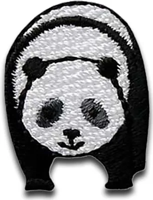 Produktbild von Mono Quick 04227 Panda, klein Bügelbild, Patch, ca. 1,7 x 2,2 cm Pandabär