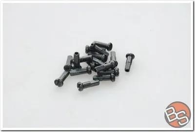 Produktbild von DT Swiss Prolock Nippel, Messing, schwarz, 1,8 mm x 14 mm