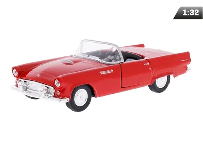 Image de Modèle réduit 1:34, FORD Thunderbird 1955, rouge (A00875FTC)