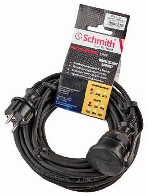 Produktbild von Schmith Gummischlauchleitung 25m 3x1mm Schwarz